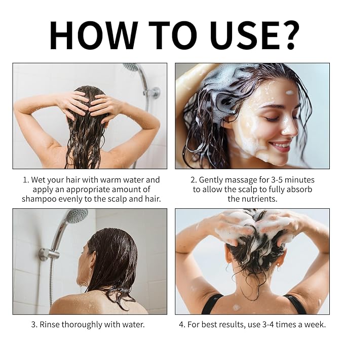 Root Activator Shampoo for Men & Women - Anti Hair Loss & Mens Hair Regrowth Shampoo with Natural Herbal Ingredients & Biotin - For Scalp Health & Cooling Sensation, 10.1 Fl Oz /300ml