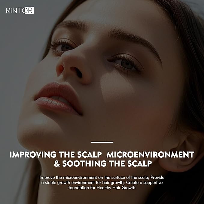 Kintor 0.5% KX-826 Hair Density Serums, DHT Blocker, Hair Repair, Thicker, Strengthening, Fuller-looking Healthier Hair, Reducing Hair Loss, for Men and Women, for All the Day, 60ml