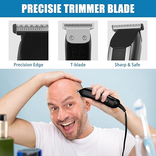 02144 Replacement Detachable T Blade Compatible with Wahl Trimmers 9864/9864SS/9686/9818A/9854L/9876L/9854 /WSS3L/SS2L etc - Japanese Stainless Steel 40mm Replacement Trimmer Blade #02144