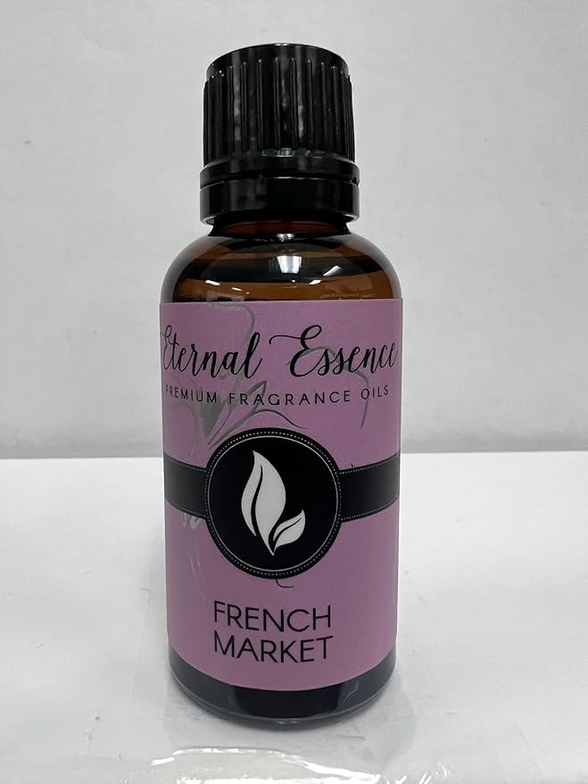 Eternal Essence Oils French Market 30ml Premium Fragrance Oil - for Candle, Soap Making, Aromatherapy, Diffusers, Home Care, & Humidifiers