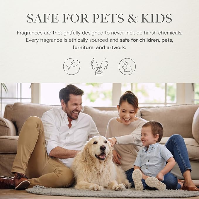 Scentiment Diffuser Oil - White Lotus | Aromatherapy Home Fragrance | Inspired by 5-Star Hotels | Luxurious Scent with Notes of Wild Fig, Vetiver, Almond, Sandalwood (50 mL)