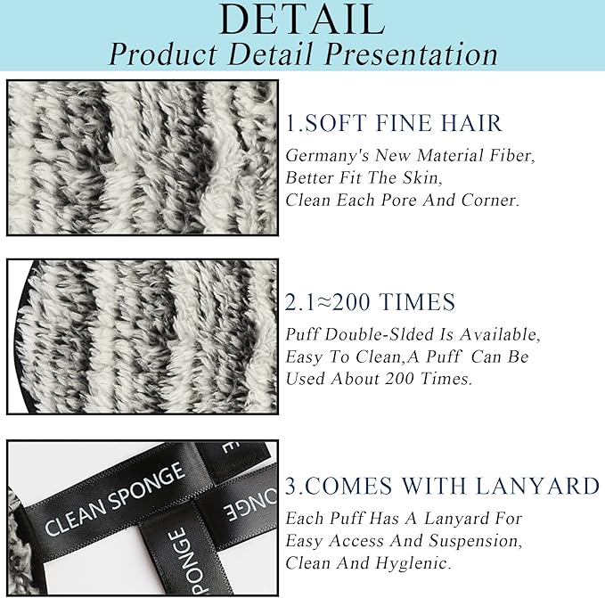 Vtrem 3 Colors Reusable Makeup Remover Pads Soft Facial Cleaning Puffs Towels Face Eye Lip Remover Pads Double-Side Washable Make Up Removing Cloth Microfiber, Pink/Brown/Black