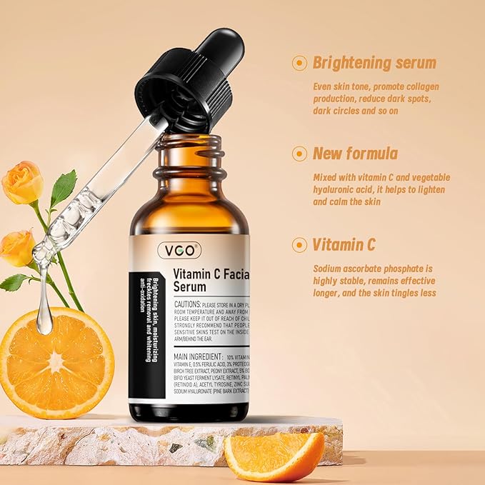 VGO 2 Pack Vitamin C Face Serum