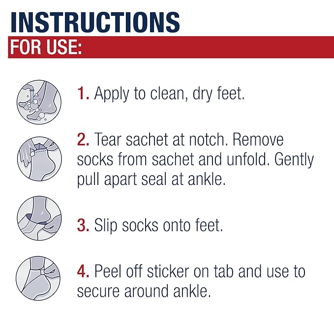 Aquaphor Repairing Foot Masks, Moisturizing Socks for Dry Feet, Hydrating Foot Care Treatment with Avocado Oil and Shea Butter, Pack of 6