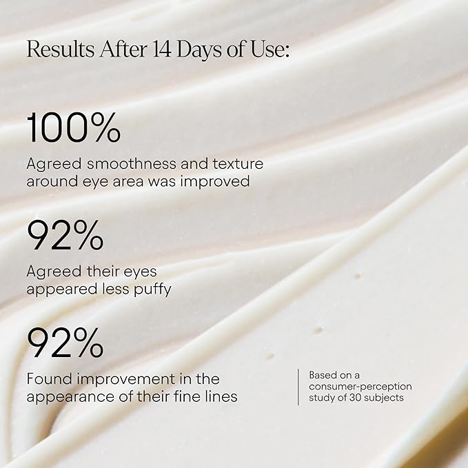 Alpyn Line-Filling Eye Balm with Bakuchiol & Caffeine, Reduce the Look of Fine Lines & Wrinkles, Minimize the Appearance of Puffiness & Target Dark Circles, 0.5 oz / 14 ml