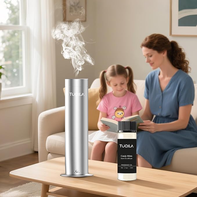 Hotel Waterless Diffuser Oil Candy Mints 20ML Sampler for Festival & Christmas, Essential Scent Oil Usage Cold Air Waterless Diffuser, Luxury Scents Oils Fragrance for Home