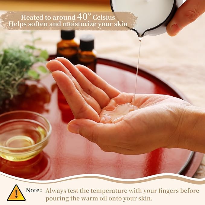 3 Pack Massage Oil Candles 2.35oz Low Temp Massage Candle Wax Spa Therapy Body Oil Valentines Gifts for Relaxation, Couples, or Self-Care (2.35 oz, Eucalyptus Mint, Cedar Sandalwood, Caramel Whisky)