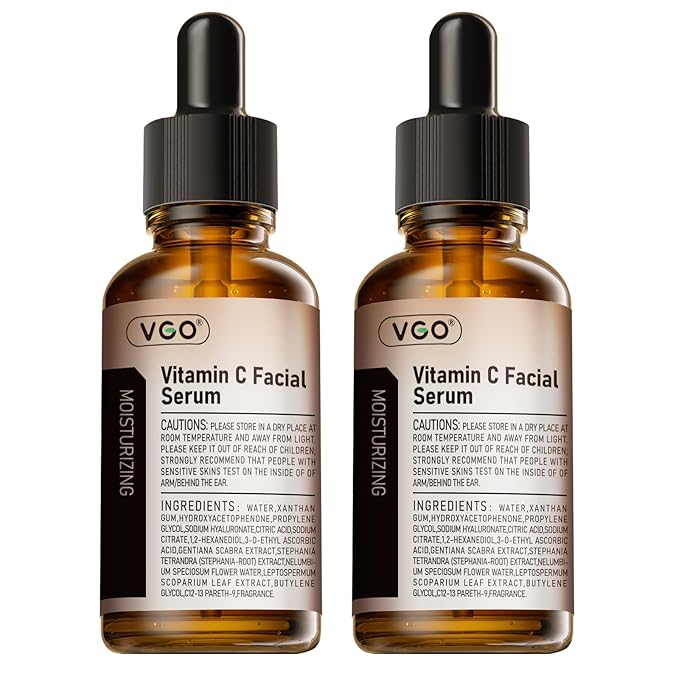 VGO 2 Pack Vitamin C Face Serum