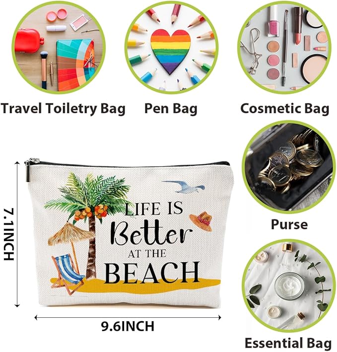 1 Pcs 3 Pcs 4 Pcs Makeup Bag, Girls Trip Gifts Favors Girls Weekend Gifts, Friendship Gifts for Women Bestie Bride