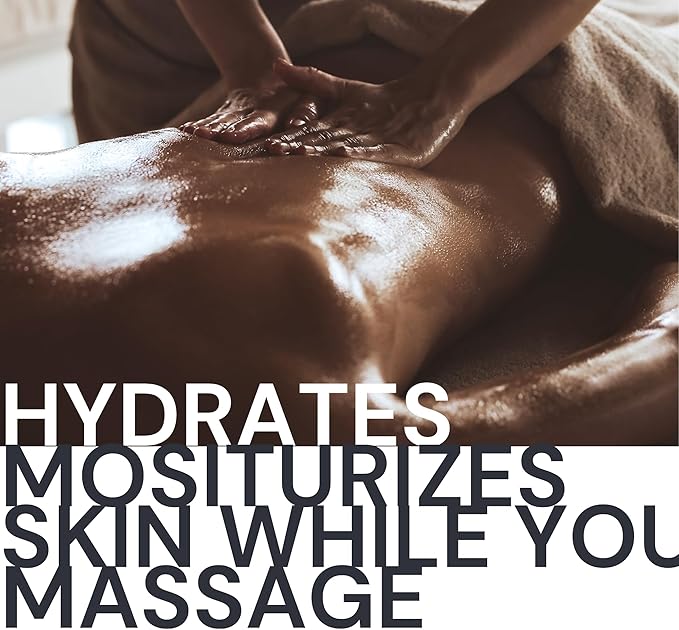 Drip Massage Candle 4 oz, Smokey Vanilla Pour Massage Oil on Body - Couples Gifts, Massage Therapy