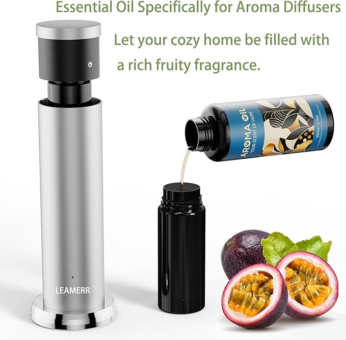 Essential Oils Set,16.9 fl oz (500 ml) Tropical Fruit Scent,Hotel Collection Diffuser Oil Suitable for Your own Candles, Soaps, air freshener Spray, and Essential Oils for Commercial Aroma Diffuser