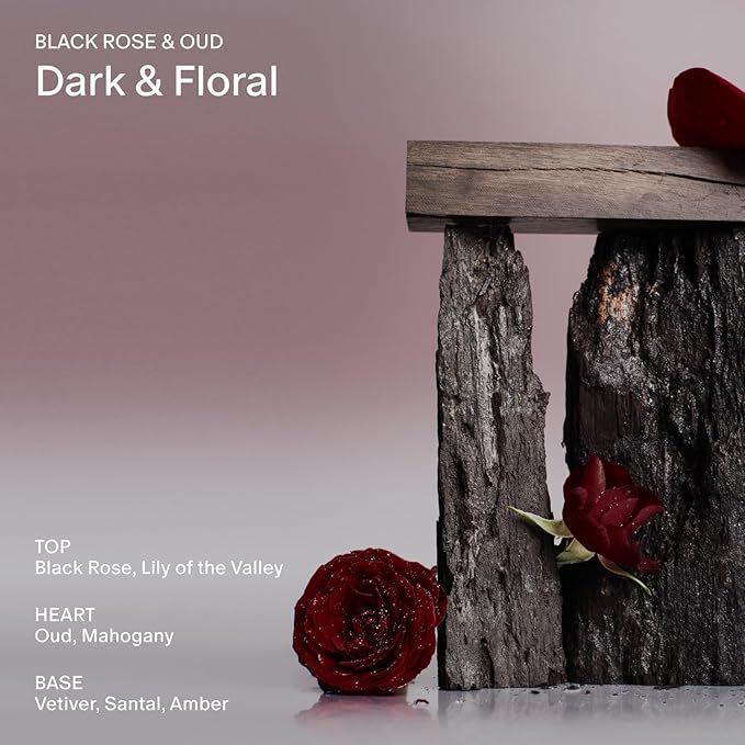 SALT & STONE Aluminum Free Deodorant | Extra Strength 48 Hour Protection for Women & Men | Made with Seaweed Extracts, Shea Butter & Prebiotics (Black Rose & Oud)