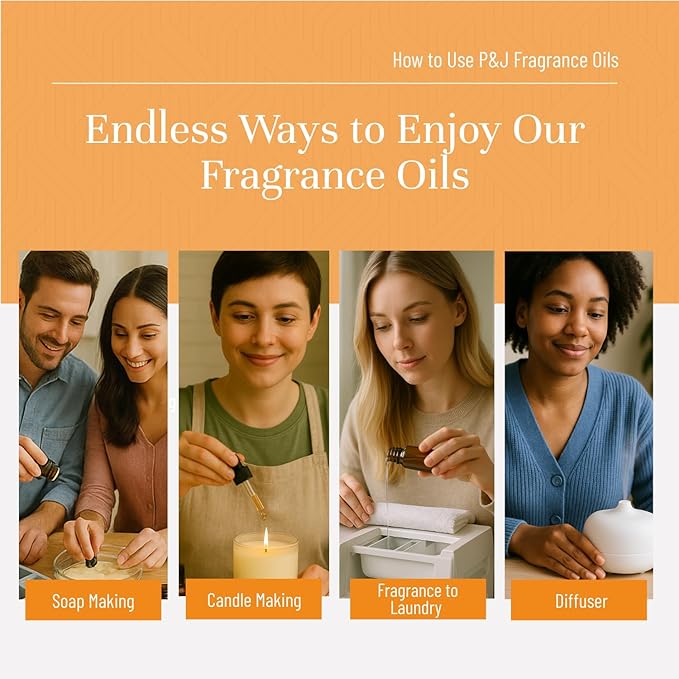 P&J Trading - Apple Cider Scented Oil 100ml - Fragrance Oil for Candle Making, Soap Making, Diffuser Oil