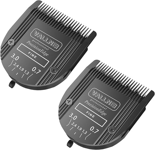 Detachable Adjustable Pet Dog Grooming Clipper 5-in-1 Blade Compatible with WAHL Professional Animal Blade Arco, Bravura, Chromado, Creativa, Figura, and Motion Pet, Dog, and Horse Clippers (Black)