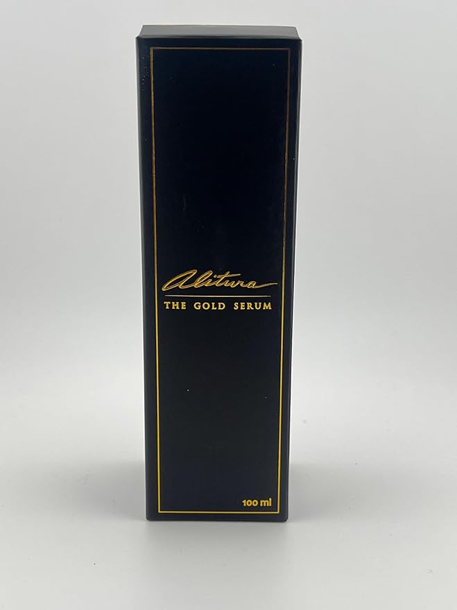 Alitura Gold Serum – Hydrating & Nourishing Facial Serum with Botanicals & Peptides – For a Radiant-Looking Complexion – 100ml