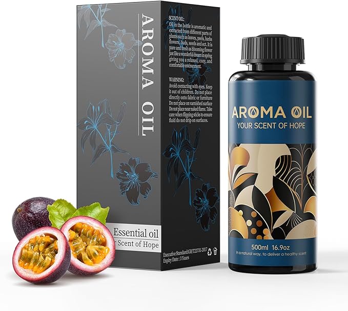 Essential Oils Set,16.9 fl oz (500 ml) Tropical Fruit Scent,Hotel Collection Diffuser Oil Suitable for Your own Candles, Soaps, air freshener Spray, and Essential Oils for Commercial Aroma Diffuser