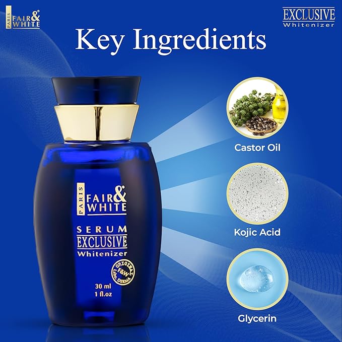 FAIR & WHITE Exclusive Skin Brightening Serum - 1 Fl oz / 30ml