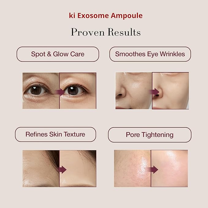 Stem-Cell Exosome Skin Booster Kit Booster Ampoule| Exosome, PDRN, Peptide, Collagen | Rejuvenation, Hydration, Anti-Aging | Korean Skincare 30ml (Solutions 0.01 oz x 5 Vials/Ampoule 1.01 fl.oz)