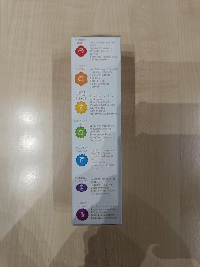 Sacral Chakra Natural Mist by Aromafume | 100ml/3.3 fl oz | Swadisthana | Aromatherapy Spray for Chakra Balance | Orange & Patchouli Extracts | Essential Oil Spray for Meditation, Yoga, Reiki