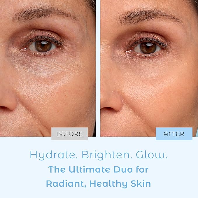 Cosmedica Skincare Set- Vitamin C Super Serum and Pure Hyaluronic Acid