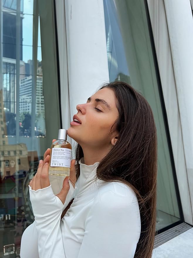 Twist Mila No. 80 - Eau De Parfum Inspired by Valentino's Born In Roma, Long-Lasting Perfume For Women, Jasmine & Vanilla, Vegan, Clean Ingredients, Fragrance - Spray 100 ml (3.4 fl. oz.)