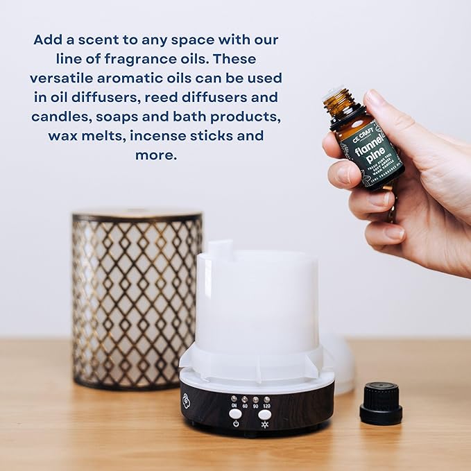 CANDECraftCo Premium Fragrance Oil – Diffuser Oils Fragrances Scented for Home, Candle Soap Making Supplies, Aromatherapy Blends for House (0.34 Fl Oz) (2-Pack, Cinnamon Sugar)