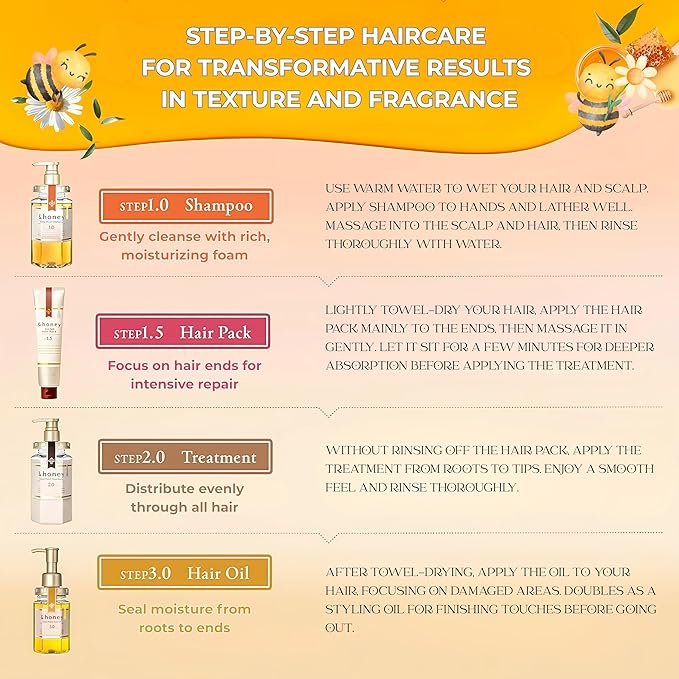 &HONEY Melty 3.0 Moist Repair Hair Oil 100ml