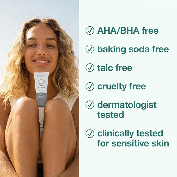 Invisible Whole Body Deodorant for women and men - All Over Full Odor Control Aluminum Free Deo - No Baking Soda- Anti-Chafing Cream Full Body deodorant, Safe for Sensitive Skin, Fragrance-Free