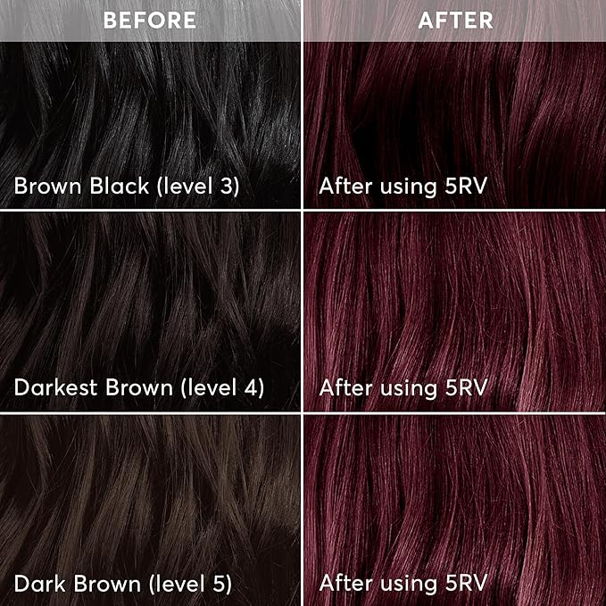 Madison Reed Radiant Hair Color Kit | 5RV Dark Garnet Red with Vibrant Red Violet Tones (Rimini Garnet) Vivid Color-Enhancing Salon-Quality Permanent Hair Dye | PPD-Free & Ammonia-Free |2 Pack