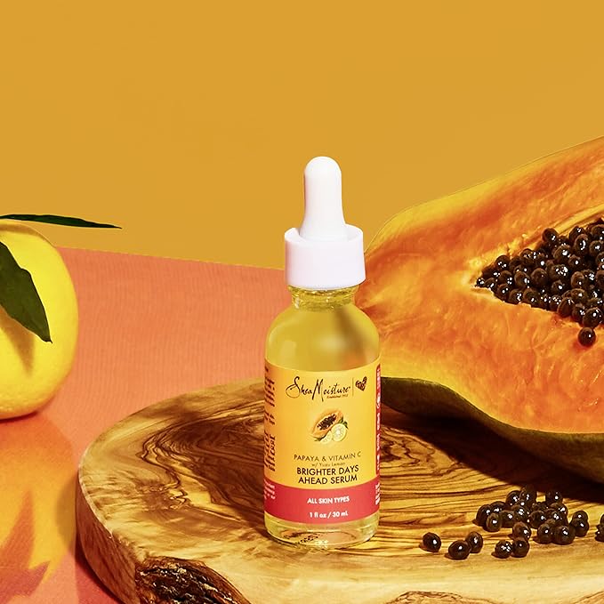 SheaMoisture Serum For All Skin Types Papaya and Vitamin C Vitamin C Serum 1 oz