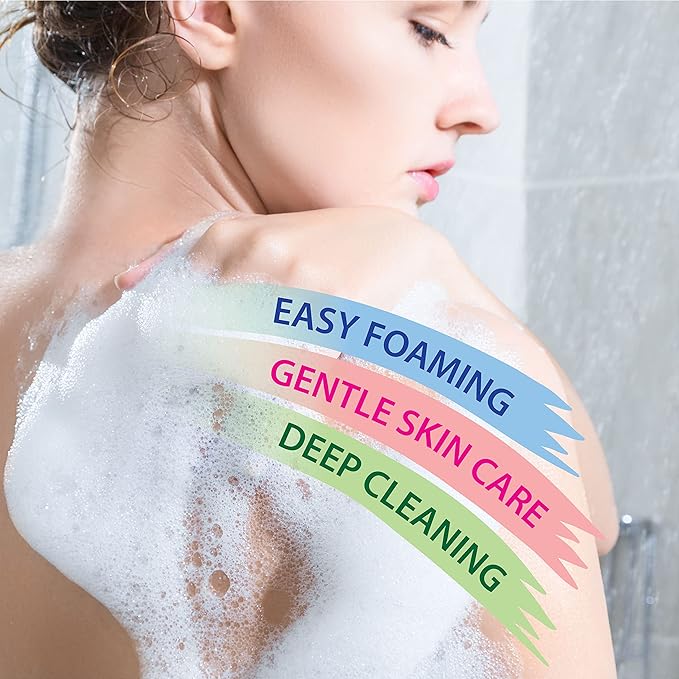 Dead Sea Collection Hemp & Coconut Lime Body Wash for Women and Men – with Pure Dead Sea Minerals - Cleanses and Moisturizes Skin - Pack of 2 (67.6 fl. oz)