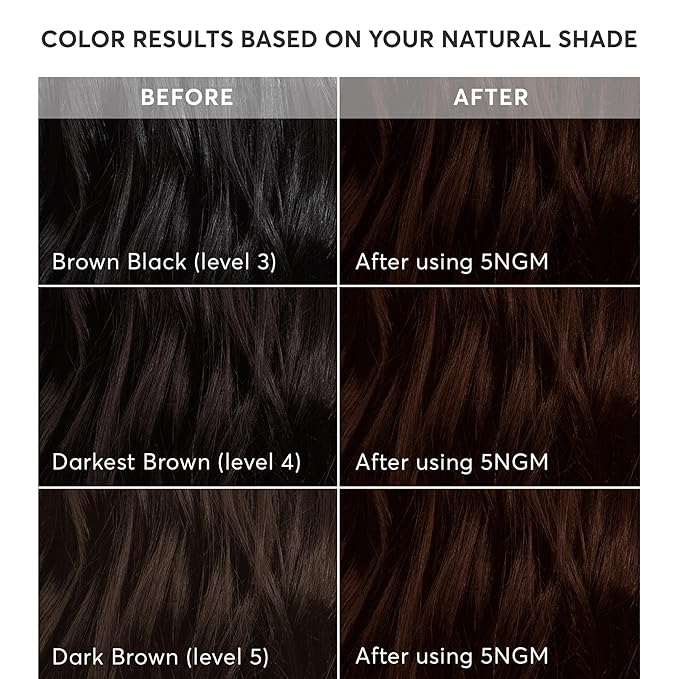 Madison Reed Radiant Hair Color Kit | 5NGM Dark Cinnamon Brown with Gold Mahogany Tones (Catania Brown) for 100% Gray Hair Coverage | Dimensional Permanent Hair Dye | PPD-Free & Ammonia-Free | 2 Pack
