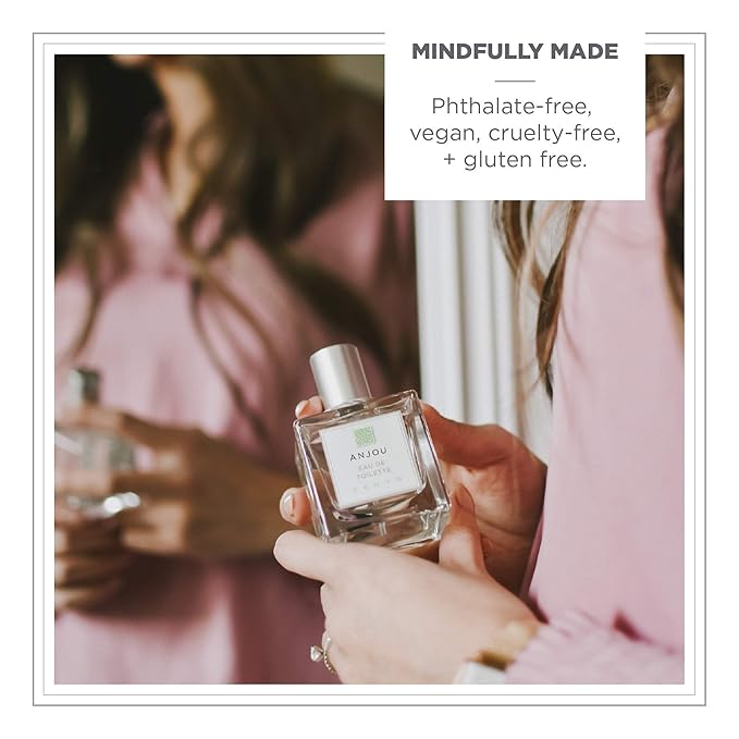 Zents Eau de Parfum (Anjou) for Women & Men | Long-Lasting Clean Fragrance with Armoise, Jasmine & Geranium | Fresh & Floral Scent | 1.69 oz