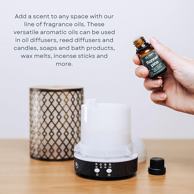 CANDECraftCo Premium Fragrance Oil – Diffuser Oils Fragrances Scented for Home, Candle Soap Making Supplies, Aromatherapy Blends for House (0.34 Fl Oz) (4-Pack, Bourbon Vanilla)