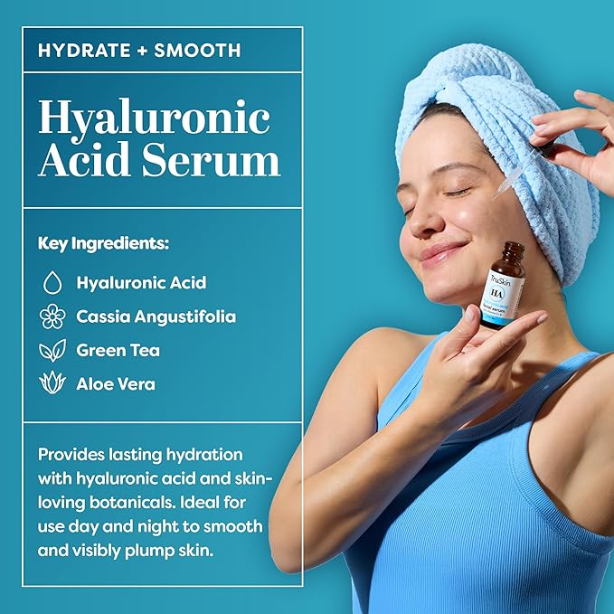 TruSkin Face Serum Trio – Vitamin C, Retinol & Hyaluronic Acid Anti-Aging Serums for Face – AM, PM & All-Day Skincare Routine – Brightening, Smoothing & Hydrating Facial Serums, 1 fl oz Each