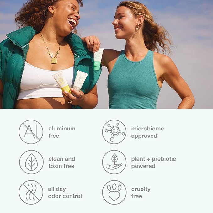 Hume Supernatural Invisible Whole Body Deo Balm - Full Body Protection - Aluminum Free, No Baking Soda - Anti-Chafing Odor Control - Clinically Tested on Sensitive Skin (Coconut Coast, 1-Pack)