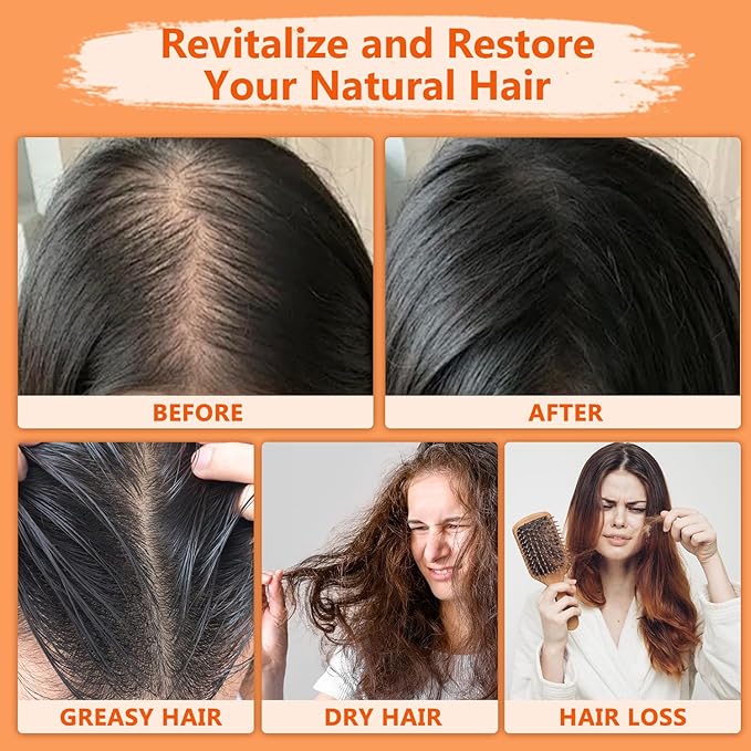 Natural Batana oil for hair growth,Batana Oil, Rosemary，Castor Oil，Pumpkin Seed Oil，4in1 Liquid Batana Hair Oil for All Hair Types (1PCS)