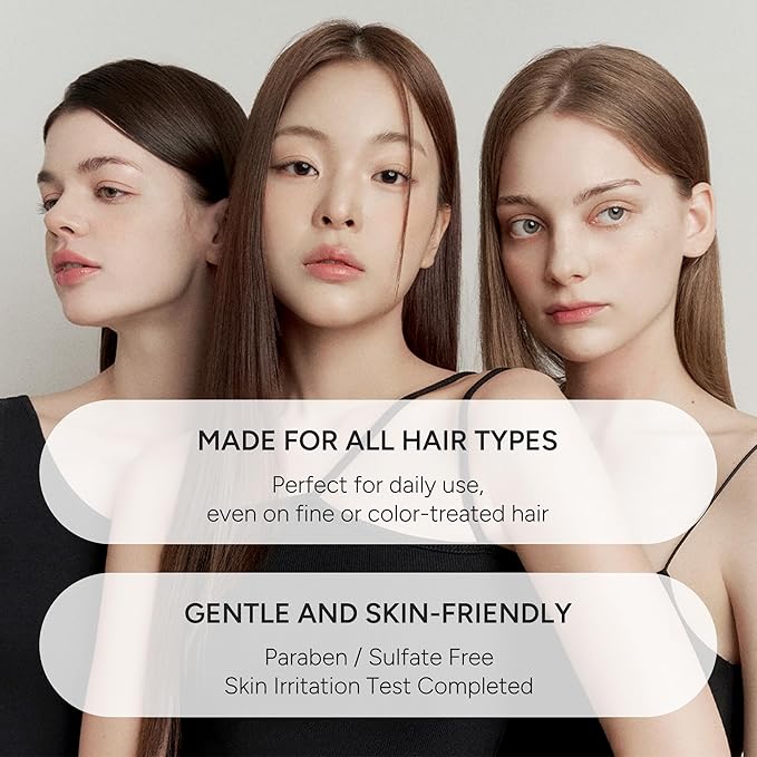 Perfumed Hair Oil & Serum 2-in-1 – Korean Essence Oil for Frizzy, Dry, Damaged Hair & Glass Hair Shine – Argan Oil & Amino Acids – Sulfate & Paraben-Free – Citrus Floral, 100ml / 3.38 fl oz