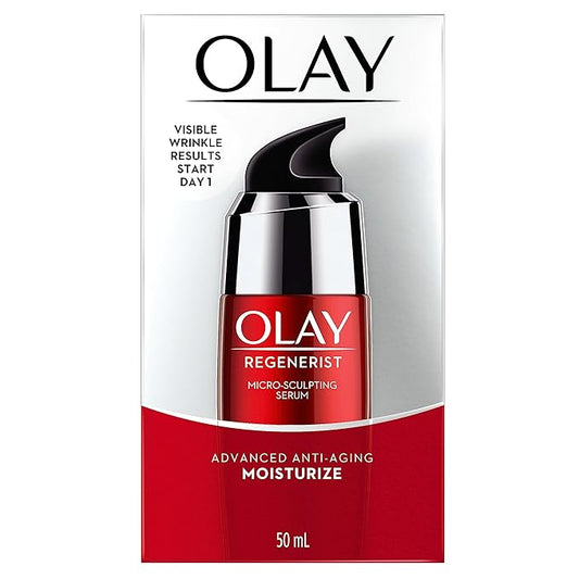 Olay Regenerist Micro-Sculpting Serum, Face Moisturizer 1.7 Fl Oz