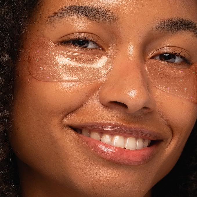 MAREE Eye Gels 2 PACK - Under Eye Patches for Puffy Eyes and Dark Circles with Natural Marine Collagen & Hyaluronic Acid - Anti-Aging Masks for Face to Soothe Puffiness