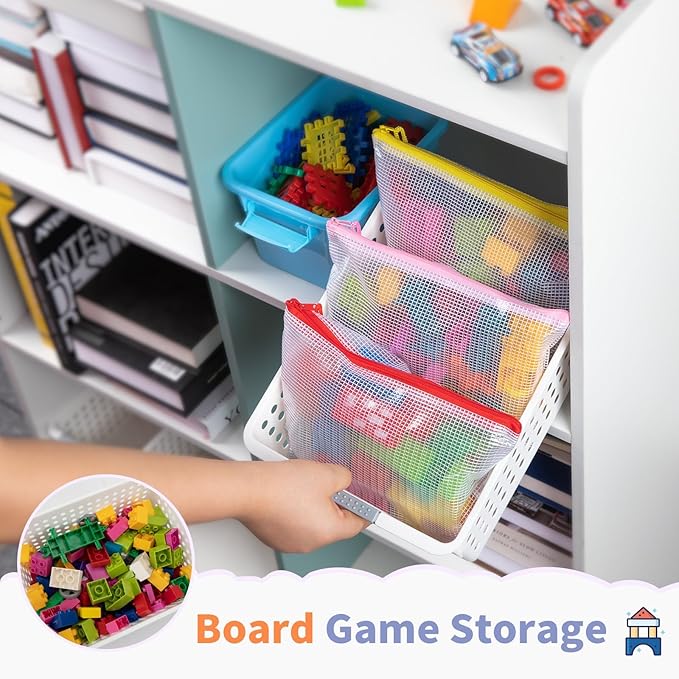 Umriox 12PCS Zipper Pouch, 9.5 x 7.1 in, Storage Bags with Zipper, Pencil Pouch for Office Supplies, Receipts, Cosmetics Travel Toiletries