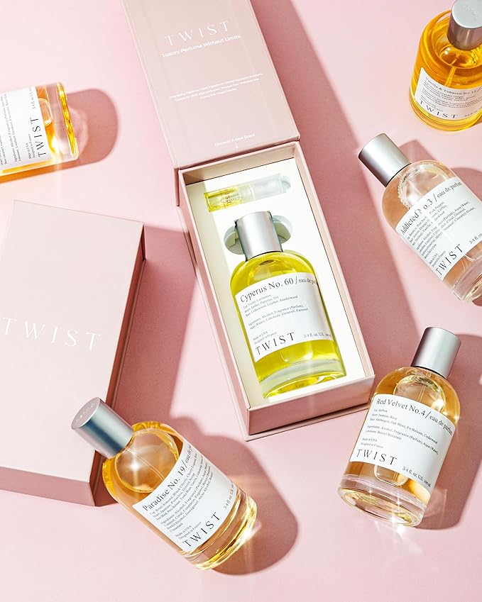 Twist - Bloom Petal No. 5 - Eau De Parfum Inspired by Guc. Bloom, Long-Lasting Perfume For Women, Jasmine & Honeysuckle, Vegan, Clean Ingredients, Fragrance - Spray 100 ml | 3.4 fl. oz.