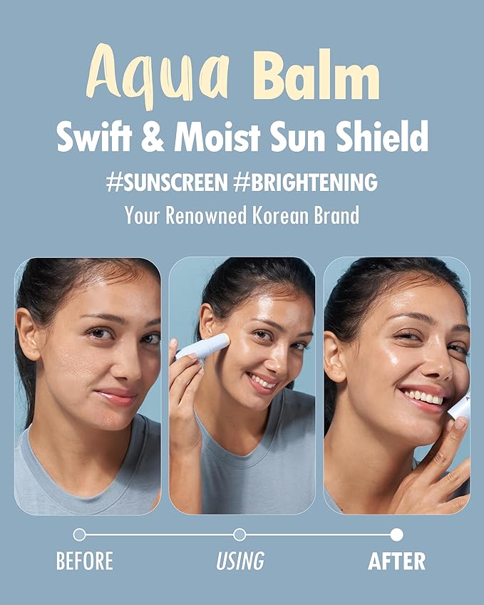 KAHI BALM SERIES | Aqua Balm Stick - Lightweight Korean Sun Stick & Beauty Balm Eye treatment Balm Korean Moisture