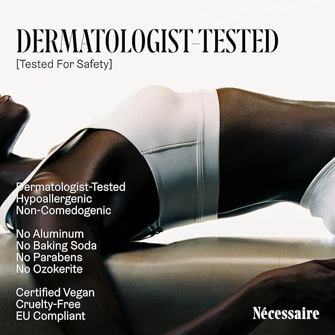 Nécessaire The Deodorant Hinoki | Natural Aluminum Free Deodorant For Women & Men. Extra Strength Treatment with Mandelic Acid. Free of Baking Soda, Ozokerite & Parabens (2x 75 g/2.5 oz)