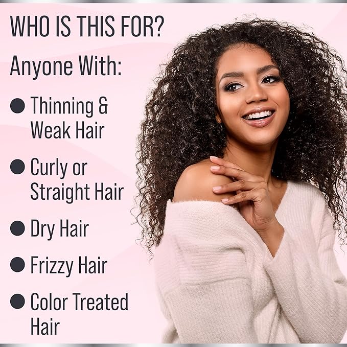 Rosemary Oil for Hair Growth Hydrating Mask for Dry Damaged Hair, Curly, Frizzy or Color Treated. Rosemary Scalp Treatment for Women, Men. Use Overnight, Leave In