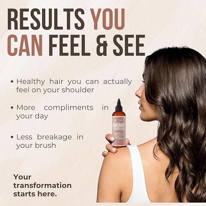 Premium Batana oil for Hair Growth |100% Raw Elaeis Oleifera for Natural Scalp Care | Dr Sebi Hair Shine treatment for Men & Women | Natural Cold Pressed Extraction Method | Liquid Formula