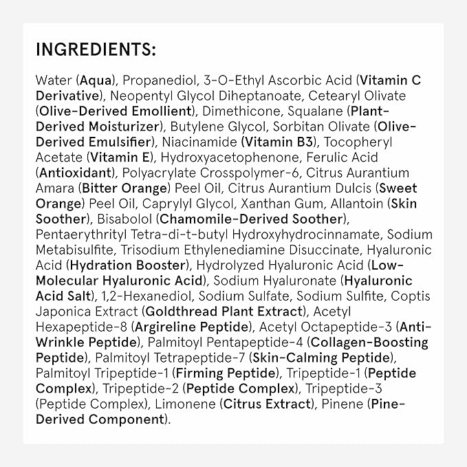 iRestore Vitamin C Brightening Serum – Anti Aging Face Serum with 15% Ascorbic Acid, Vitamin E, Ferulic Acid, Peptide Complex & Hyaluronic Acid (Pack of 2)