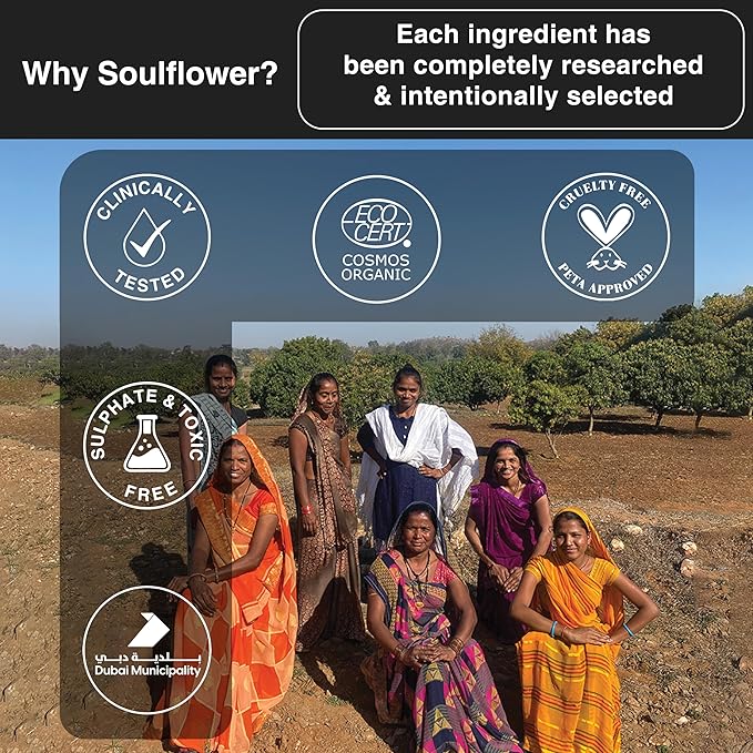 Soulflower 100% Pure Rosemary Oil for Hair Growth, Hair Fall Control, Strengthening, Volumising Hair Oil for All Types | Organic Certified (1 fl oz)